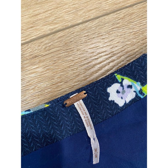 Free People Lost In You Midi Dress High Low Maxi Floral Navy Medium - Picture 4 of 7